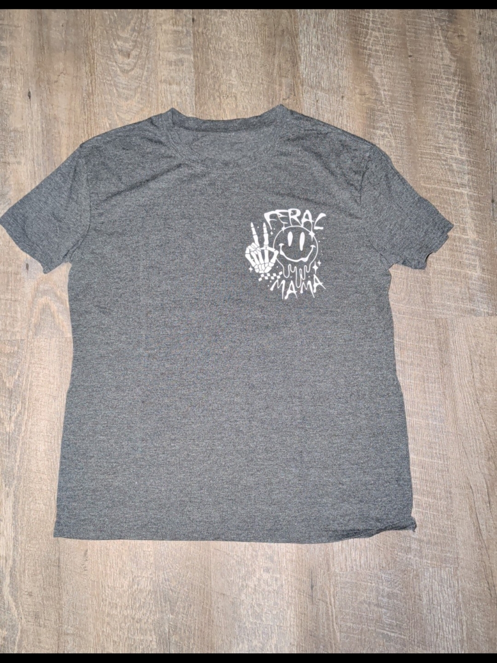 Womens large- Heather gray tee